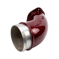 Wehrli 01-04 Duramax LB7 4in High Flow Intake Horn - Fine Texture Black
