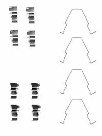 TEXTAR 82501000 Brake Pad Fitting Kit