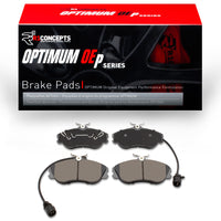 R1 Concepts R1 90-97 Audi V8 Quattro Front Optimum OE Brake Pads