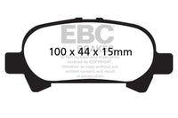 EBC 00-04 Toyota Avalon 3.0 Redstuff Rear Brake Pads