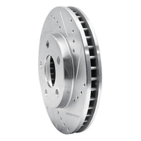 R1 Concepts R1 87-90 Chrysler Town & Country Front Right Drilled & Slotted Silver Brake Rotor