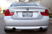 Dinan 07-11 BMW 335i/335xi (E90) Free Flow Axleback Exhaust System - Black Tips