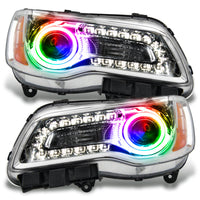 ORACLE Lighting Oracle 11-14 Chrysler 300C SMD HL - Chrome - NON HID - ColorSHIFT w/o Controller