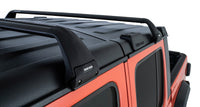 Rhino-Rack 07-22 Jeep Wrangler JK/JL 4 Door Hard Top Vortex SG 2 Bar Roof Rack - Black