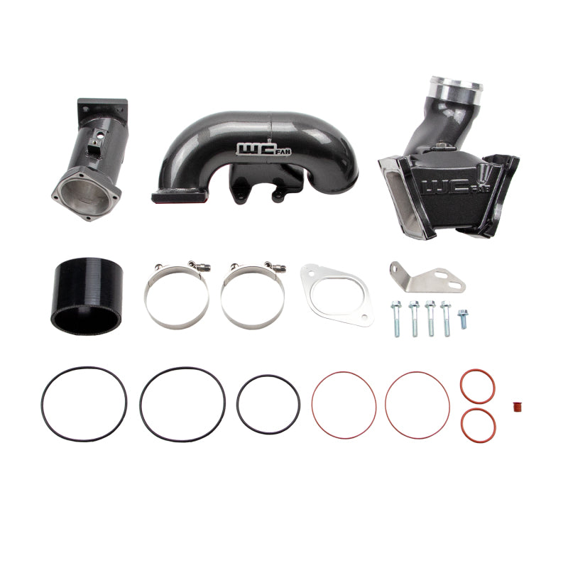 Wehrli 2007.5-2010 LMM Duramax High Flow 3in Y-Bridge Kit- Bengal Blue