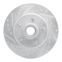 R1 Concepts R1 1991-1996 Buick Roadmaster Front Left Drilled & Slotted Silver Brake Rotor