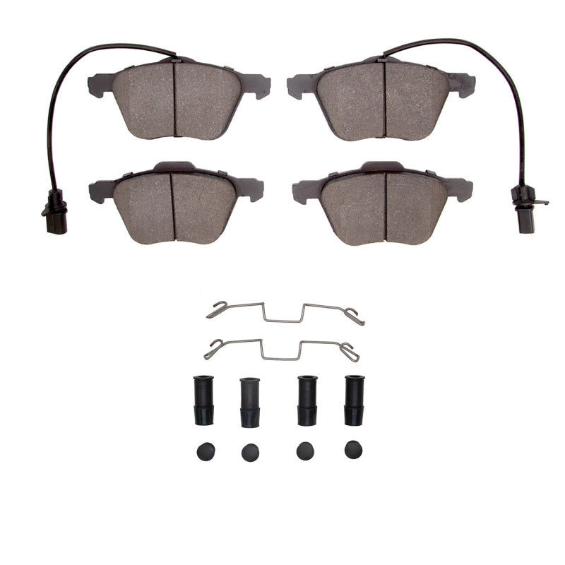 R1 Concepts R1 01-03 Volkswagen EuroVan Front Semi Met Pads & Hardware Kit