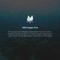 R1 Concepts R1 05-24 Nissan Titan Front Semi Met Brake Pads