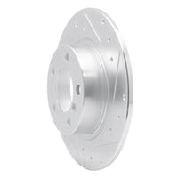 R1 Concepts R1 15-26 BMW 228I xDrive Gran Coupe Front Right Drilled & Slotted Silver Brake Rotor