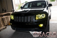 ORACLE Lighting Oracle Jeep Grand Cherokee 11-13 Triple Halo Kit - ColorSHIFT w/ Simple Controller