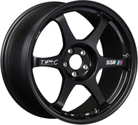 SSR Type-C Forged 18x8.5 +44 5/100 - Sprint Black Wheel