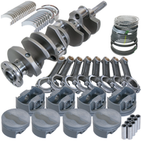 Eagle Ford FE 4.250in Crank 6.700in I-Beam Rods -7cc Flat Top 4.080in Pistons Rotating Assembly