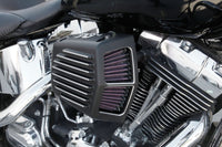K&N Engineering K&N Street Metal Intake System for 01-16 Harley-Davidson Softail/Dyna - Shaker Black