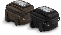 Burly Brand Voyager Tank/Tail Bag - Black