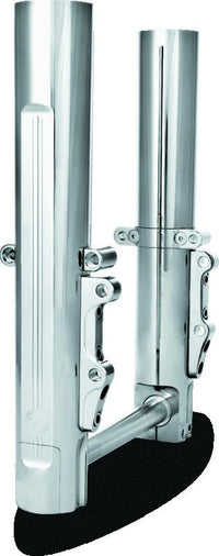 Performance Machine 08-13 FL Lower Leg Assembly - Chrome