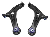 SuperPro 13-17 Ford Fiesta Complete Front Lower Control Arm Kit (Caster Increase)