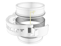 Vibrant Vanjen Aluminum Weld Fittings for 3in OD Tubing (for use with part #12566) - Sold In Pairs
