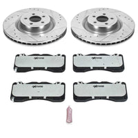 PowerStop Power Stop 15-22 Ford Mustang Front Z26 Street Brake Kit