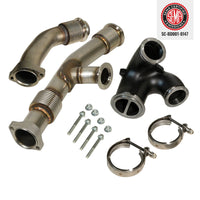 BD Diesel UpPipe Kit - Ford 03-04.5 6.0L Powerstroke w/EGR Connector
