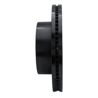 R1 Concepts R1 12-25 Ford F-350 Super Duty 4WD Front Left Drilled & Slotted Black Brake Rotor