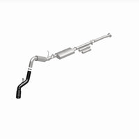 MagnaFlow 11-19 GM 2500/3500 6.0L 4in Single Passenger Side Rear Exit Cat-Back Exhaust w/Black Tips