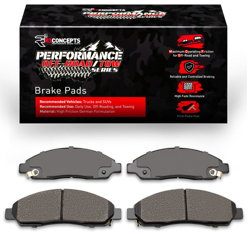 R1 Concepts R1 04-08 Isuzu I-370 Front Off-Road/Tow Brake Pads