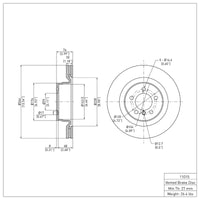 DFC 06-09 Land Rover Range Rover Front Brake Rotor