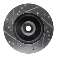 R1 Concepts R1 71-81 Chrysler Town & Country Front Right Drilled & Slotted Silver Brake Rotor