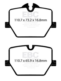 EBC 2019+ BMW Z4 G29 2.0T Ultimax Rear Brake Pads