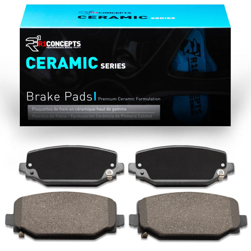 R1 Concepts R1 21-25 Jeep Grand Cherokee L Rear Ceramic Brake Pads