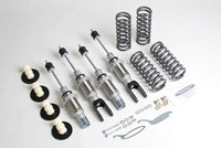 Progress Technology Progress Tech 1988 Honda Civic/CRX Coil-Over 3 System (FR 550lb / RR 650lb) use Factory Top Hat Only