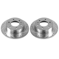 PowerStop Power Stop 07-09 Dodge Sprinter 2500 Rear Evolution Drilled & Slotted Rotors - Pair