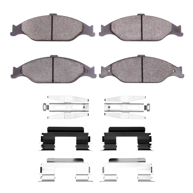R1 Concepts R1 99-04 Ford Mustang Front Optimum OE Pads & Hardware Kit