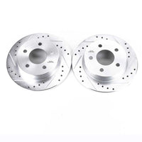 PowerStop Power Stop 94-04 Ford Mustang Rear Evolution Drilled & Slotted Rotors - Pair