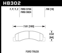 Hawk Performance Hawk Super Duty Street Brake Pads