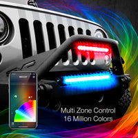 XKGLOW XK Glow RGBW Light Bar High Power Offroad Work/Hunting Light w/ Bluetooth Controller 14In