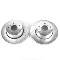 PowerStop Power Stop 99-04 Land Rover Discovery Front Evolution Drilled & Slotted Rotors - Pair