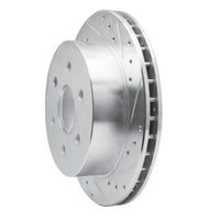 R1 Concepts R1 03-05 Chevrolet Express 2500 Rear Right Drilled & Slotted Silver Brake Rotor