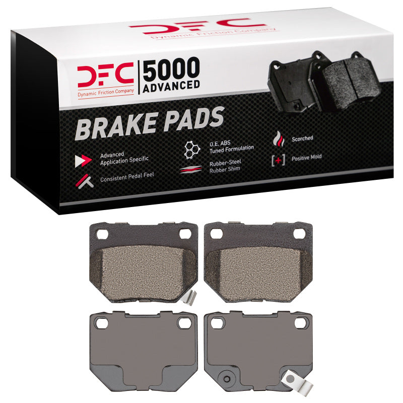 DFC 06-07 Subaru Impreza Rear 5000 Advanced Semi Metallic Brake Pads