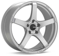 Enkei Kojin 17x8 35mm Offset 5x114.3 Bolt Pattern 72.6mm Bore Dia Matte Silver Wheel