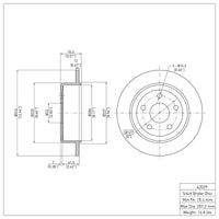DFC 07-18 Jeep Wrangler Rear Brake Rotor