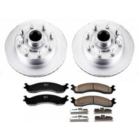 PowerStop Power Stop 99-07 Ford E-350 Super Duty Front Z17 Coated Brake Kit