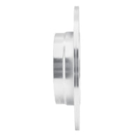 R1 Concepts R1 96-98 Mercedes-Benz SL320 Rear Left Drilled & Slotted Silver Brake Rotor