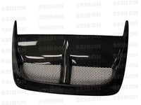Seibon 04-05 Subaru WRX/STi CW Carbon Fiber Hood Scoop - Only Fits OEM Hoods (Not Seibon Hoods)
