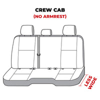 Covercraft 11-24 Dodge Ram Polycotton SeatSaver Custom Second Row Seat Covers - Taupe