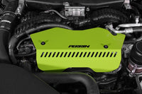 Perrin Performance PERRIN 22-26 Subaru WRX Pulley Cover - Neon Yellow (TALL - For Use w/o PERRIN AOS)