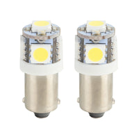 ORACLE Lighting Oracle BA9S 5 LED 3 Chip Bayonet Bulbs (Pair) - White