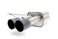 Dinan 14-24 Mini Cooper S (F56) 3-Door Free Flow Axleback Exhaust System - Black Tips