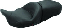 Mustang Motorcycle Mustang 08-21 Harley Electra Glide, Rd Glide, Rd King, Str Glide Touring Deluxe 1PC Seat - Black