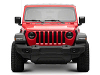 Raxiom 18-23 Jeep Wrangler JL Axial Series 9-In Angel Eye LED Headlights- Black Housing (Clear Lens)